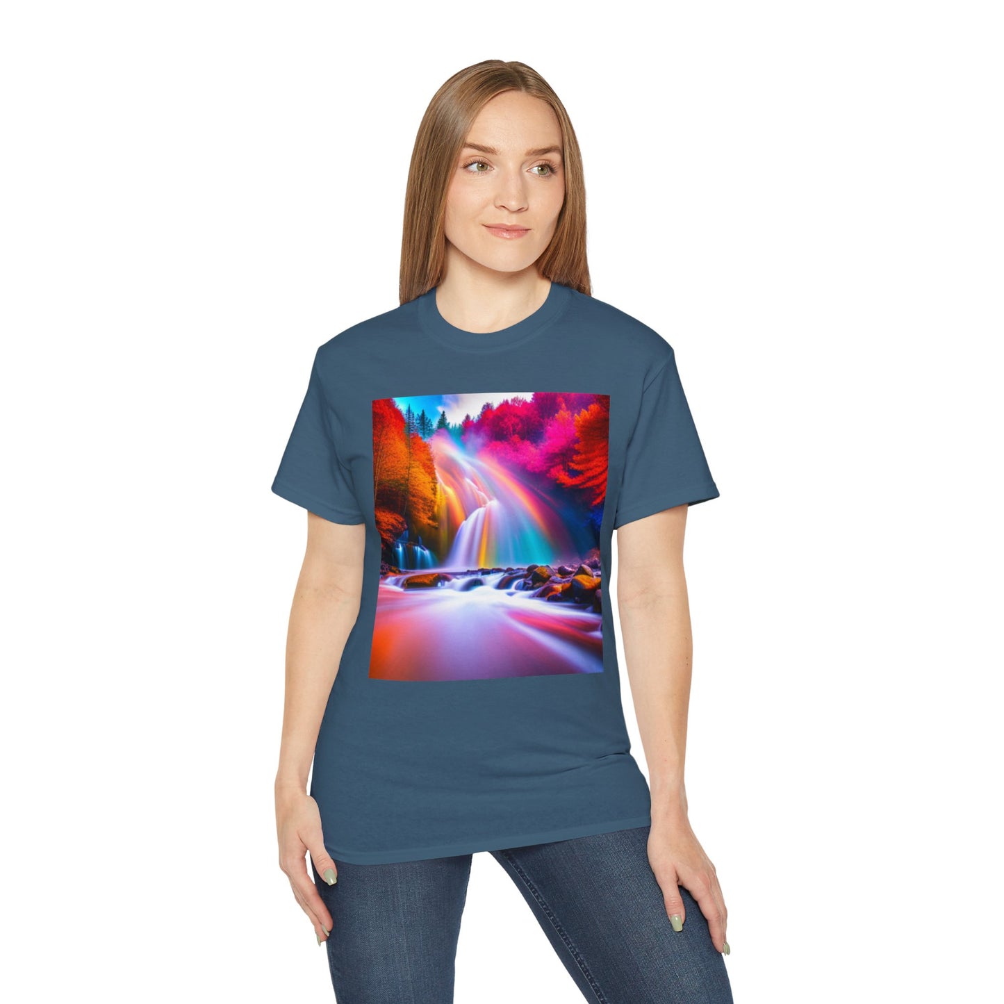 Unicorn Rainbow fall T-shirt