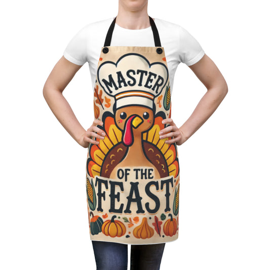 Turkey Chef Thanksgiving Apron