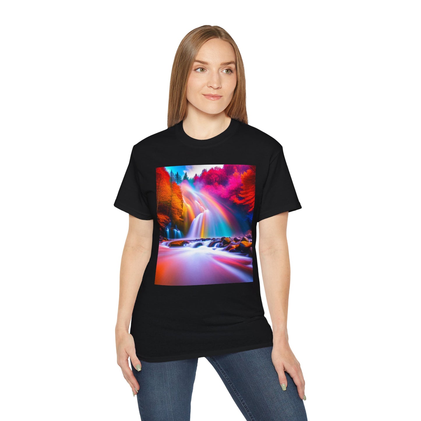 Unicorn Rainbow fall T-shirt