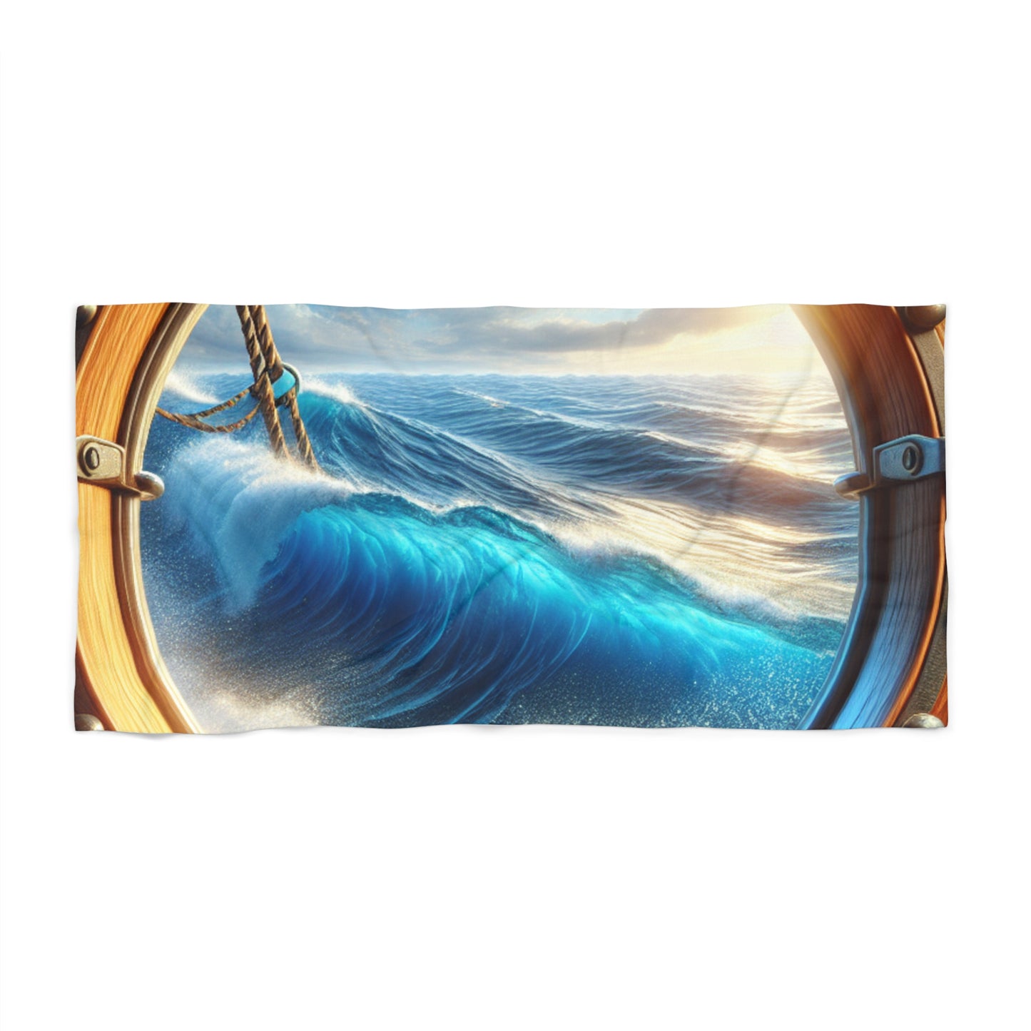 Sea Window Beach Towel