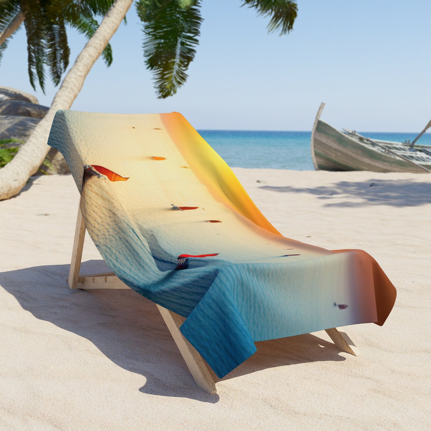 Sail Away Beach Towel