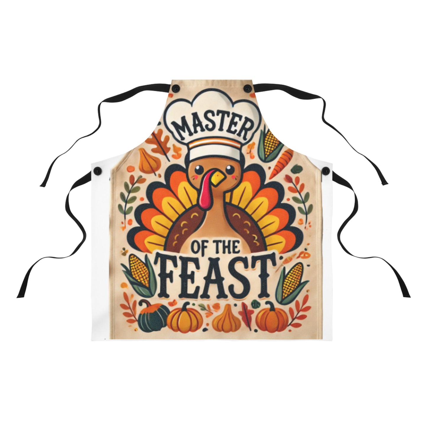 Turkey Chef Thanksgiving Apron