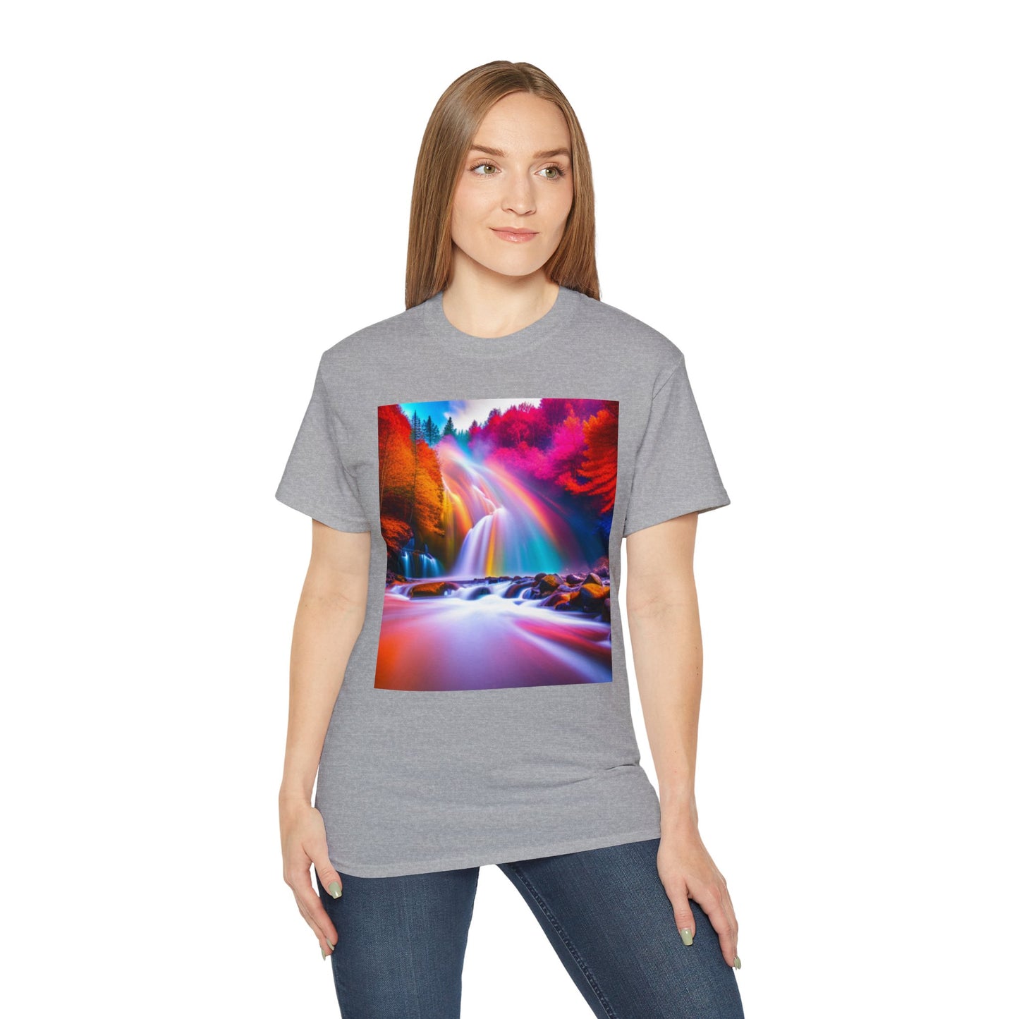 Unicorn Rainbow fall T-shirt