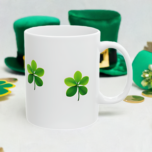 Lucky clover mug for everyone to enjoy.