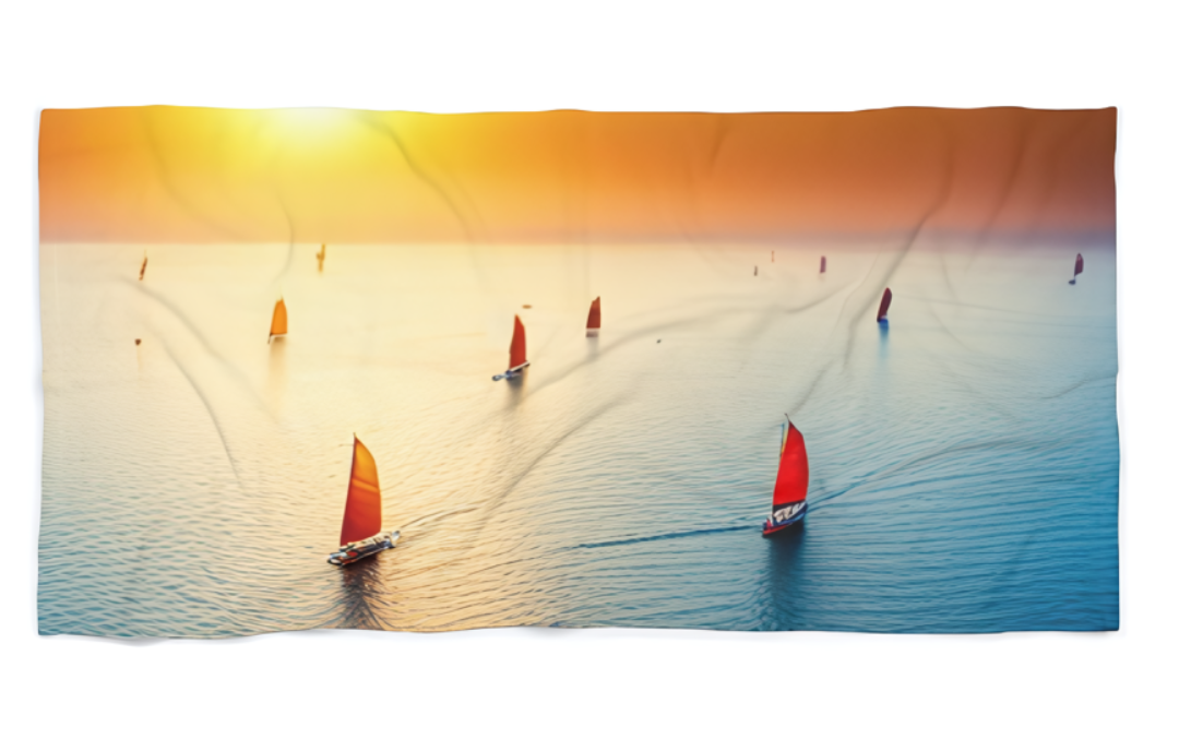 Sail Away Beach Towel