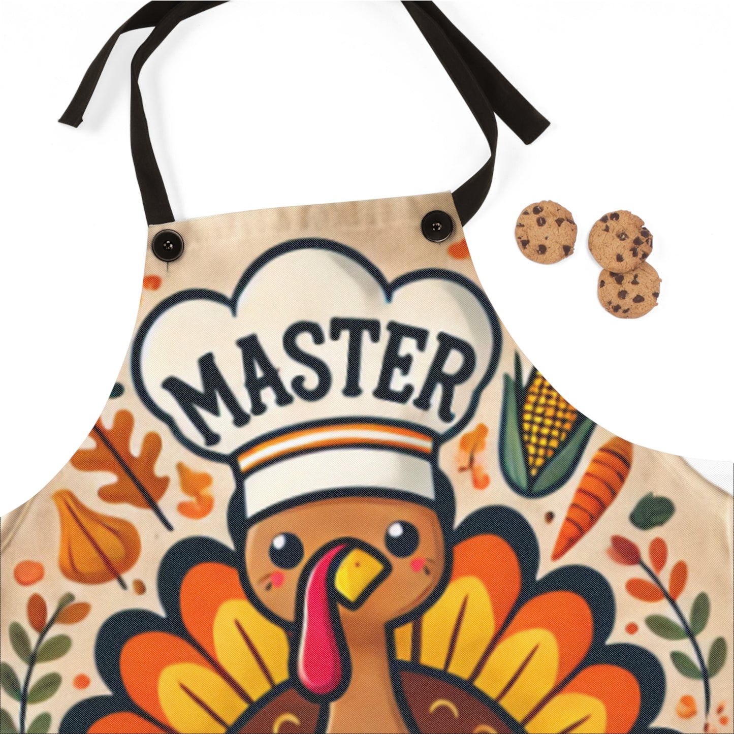 Turkey Chef Thanksgiving Apron