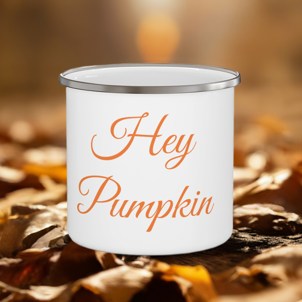 Hey Pumpkin Camping Mug