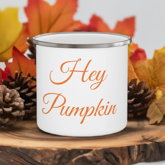 Hey Pumpkin Camping Mug