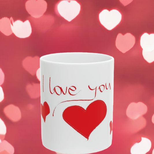 Valentine's Day Ceramic Mug 11oz