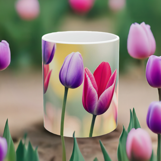 Tulip Ceramic Mug, 11oz